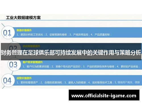 财务管理在足球俱乐部可持续发展中的关键作用与策略分析